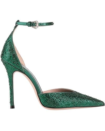 Gedebe Court Shoes Textile Fibres - Green
