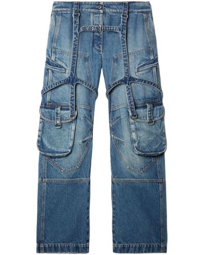 Off-White c/o Virgil Abloh Pantaloni Jeans - Blu