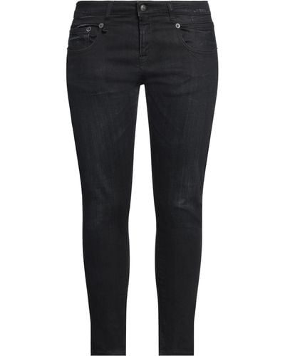 R13 Pantalon en jean - Noir