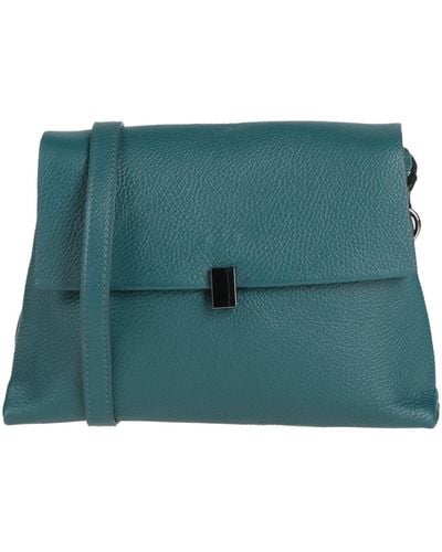 Laura Di Maggio Cross-Body Bag Leather - Green