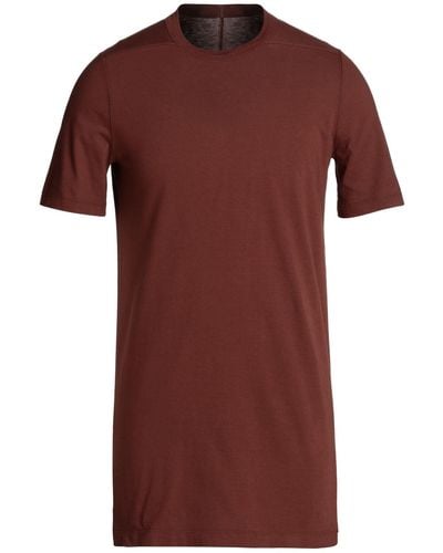 Rick Owens T-shirt - Rouge