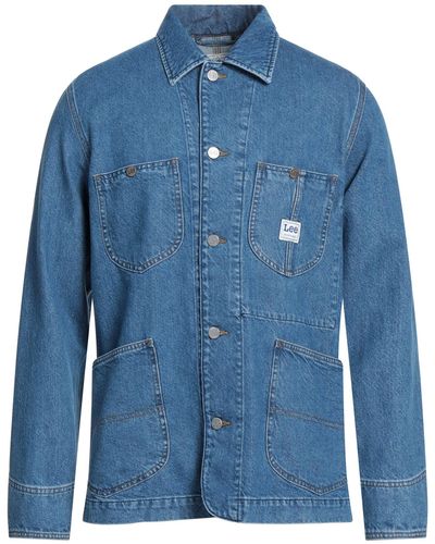 Lee Jeans Denim Outerwear - Blue