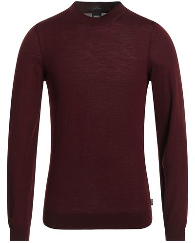 BOSS Pullover - Rouge