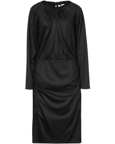 Diane von Furstenberg Midi Dress - Black