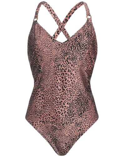 Seafolly One-piece Swimsuit - Brown
