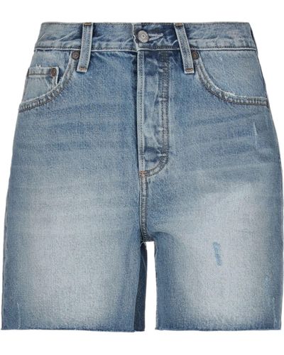 Boyish Denim Shorts - Blue