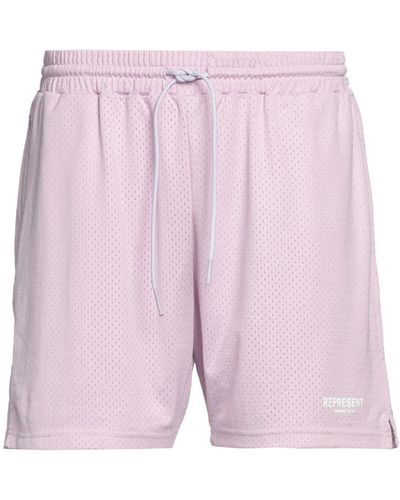 Represent Shorts E Bermuda - Rosa