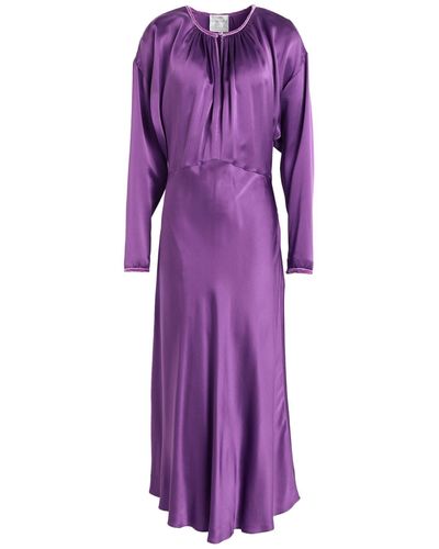 Forte Forte Robe midi - Violet