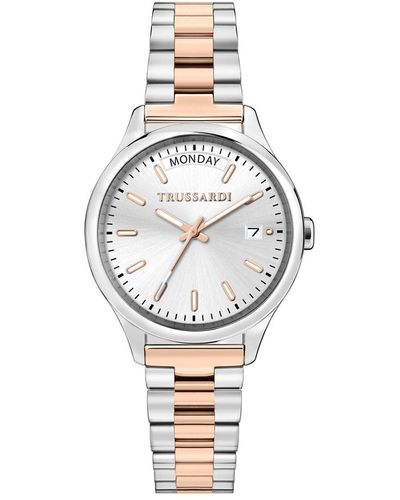 Trussardi Orologio Da Polso - Bianco