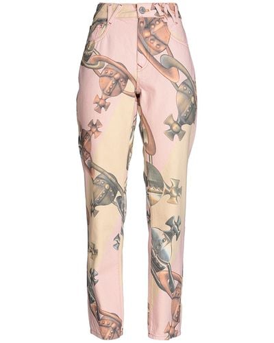 Vivienne Westwood Pantaloni Jeans - Rosa