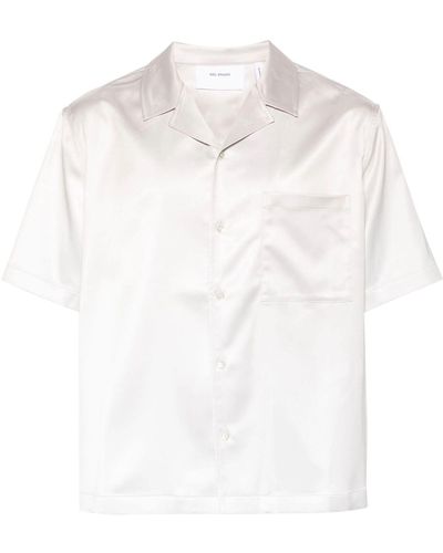 Axel Arigato Rio Hemd mit Ombré-Effekt - Weiß