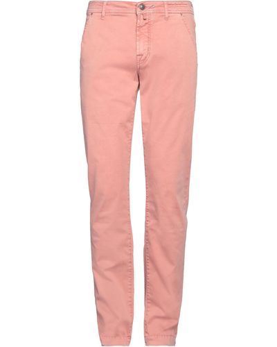 Jacob Coh?n Trousers Cotton, Elastane - Pink