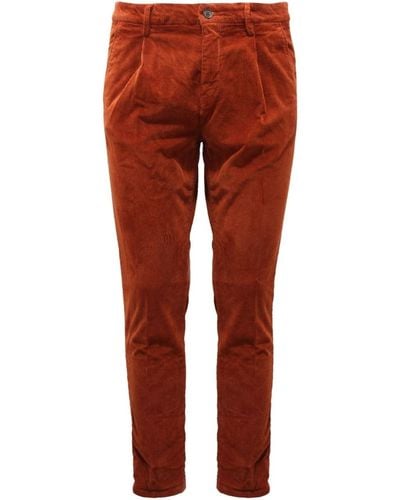 Mason's Pantaloni Jeans - Rosso