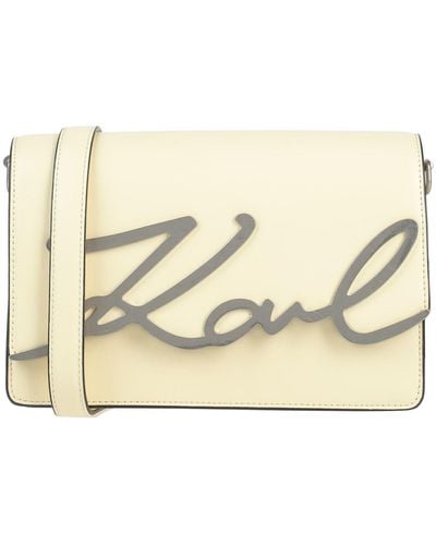 Karl Lagerfeld Bolso con bandolera - Amarillo