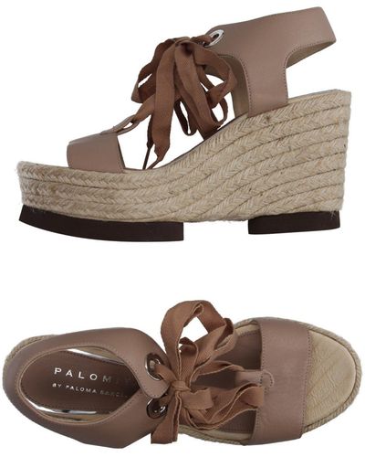 Palomitas By Paloma Barcelo' Espadrilles - Gray