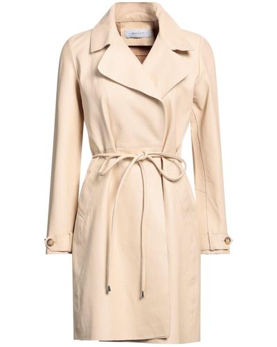 Bully Overcoat & Trench Coat - Natural