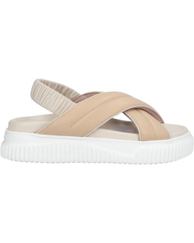 Voile Blanche Sandals - Natural