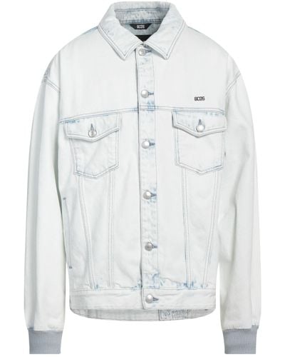 Gcds Denim Outerwear - White