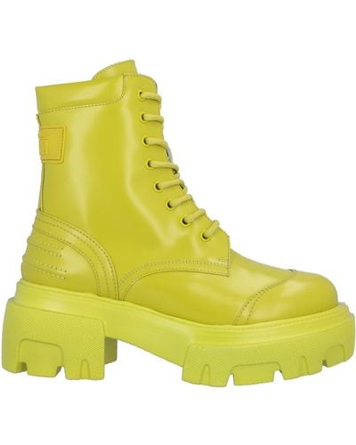 MSGM Ankle Boots - Yellow