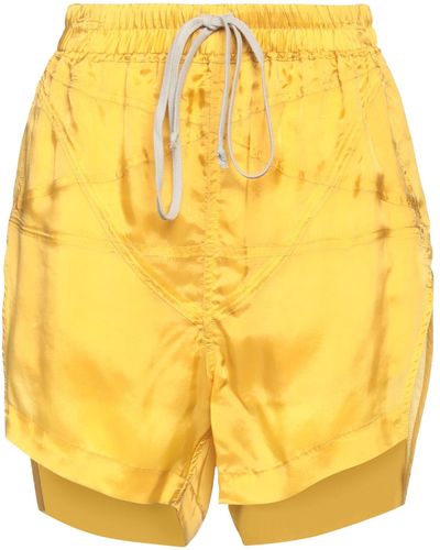 Rick Owens Shorts & Bermudashorts - Gelb
