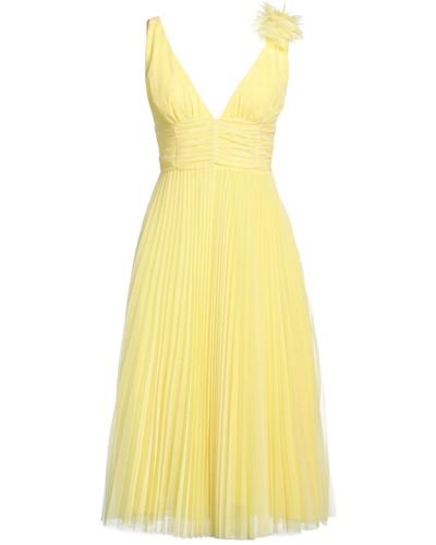 Gai Mattiolo Midi Dress - Yellow