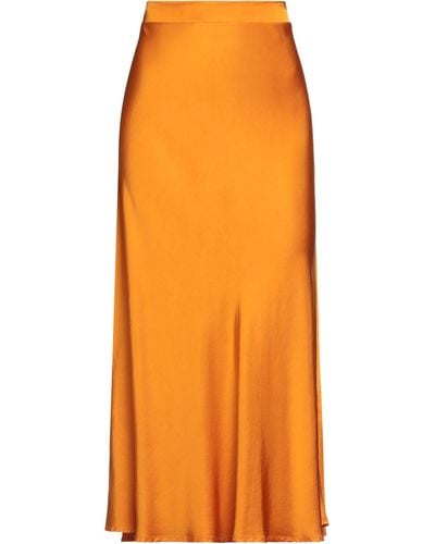 Brand Unique Maxi Skirt Viscose - Orange