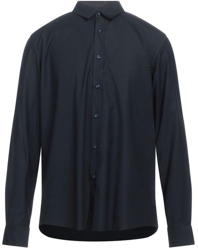 MARSĒM Midnight Shirt Polyester, Viscose, Elastane - Blue