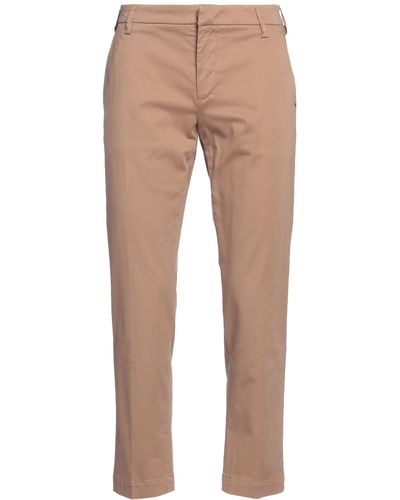 Entre Amis Camel Trousers Cotton, Lyocell, Elastane - Natural