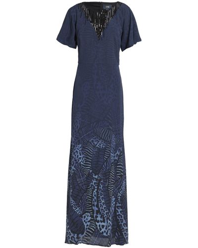 Class Roberto Cavalli Vestito Lungo - Blu