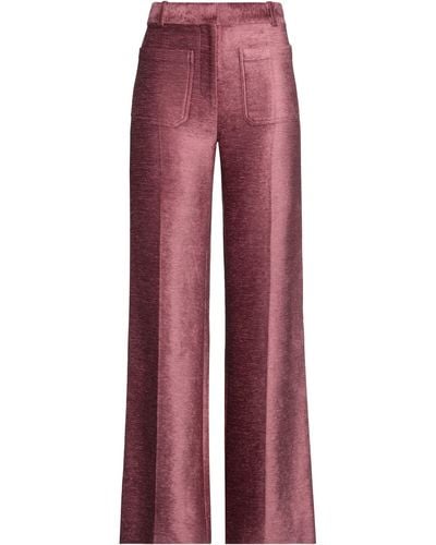 Victoria Beckham Trousers - Red