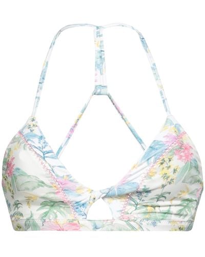 LoveShackFancy Top de bikini - Azul