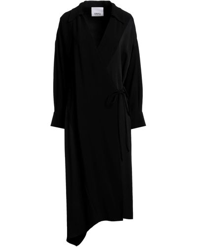 Erika Cavallini Semi Couture Vestito Midi - Nero