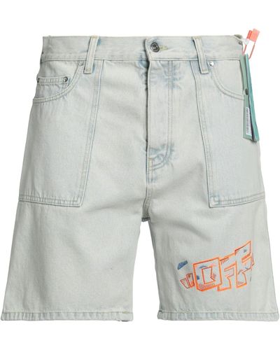 Off-White c/o Virgil Abloh Shorts Jeans - Grigio