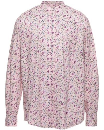 Massimo Alba Shirt Cotton - Pink
