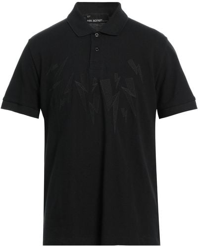 Neil Barrett Polo Shirt - Black