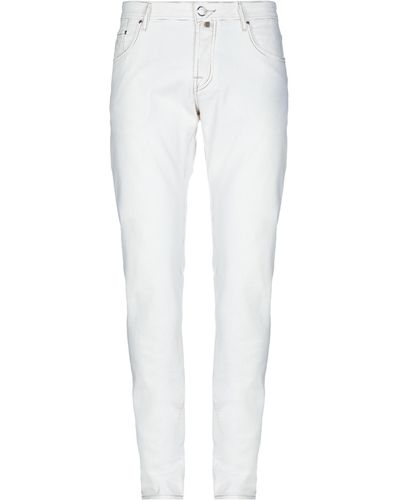 Jacob Coh?n Jeans Cotton, Elastane - White