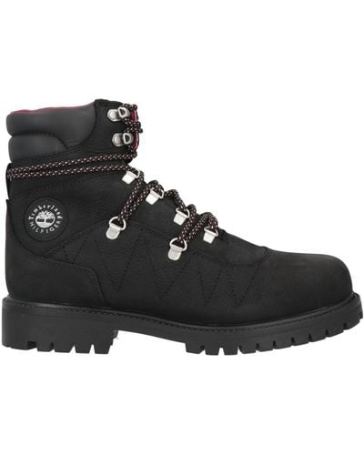 TOMMY HILFIGER x TIMBERLAND Ankle Boots - Black
