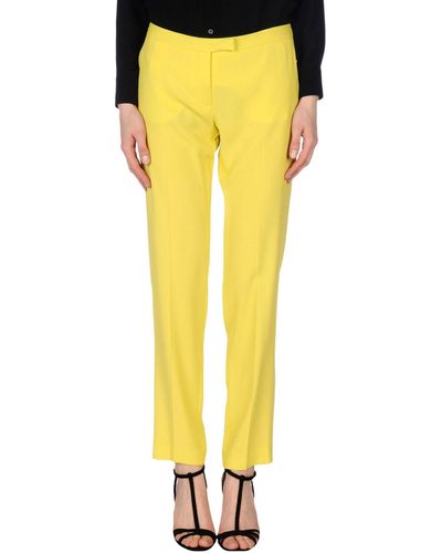 MSGM Casual Pants - Yellow