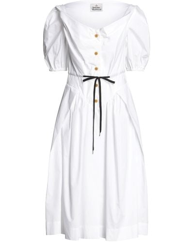 Vivienne Westwood Midi Dress - White