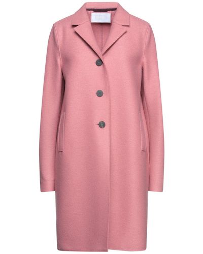 Harris Wharf London Overcoat - Pink