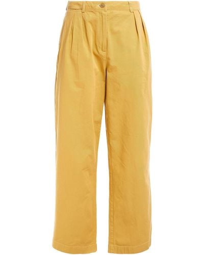 Acne Studios Hose - Gelb