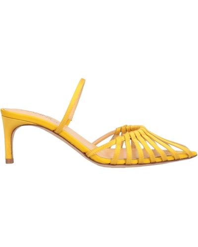 Giannico Sandals - Yellow