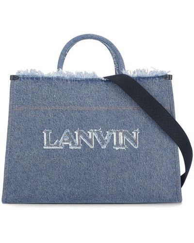 Lanvin Borsa A Mano - Blu