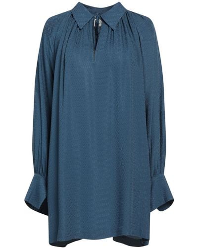 Attic And Barn Mini Dress - Blue