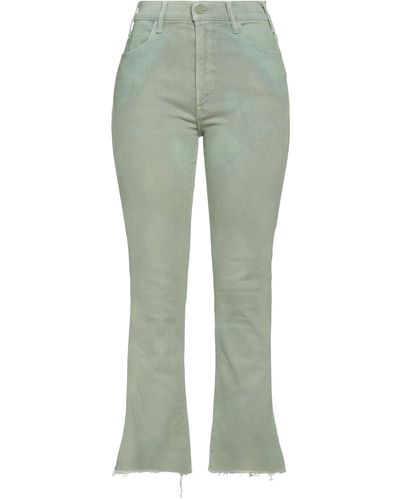 Mother Pantaloni Jeans - Verde