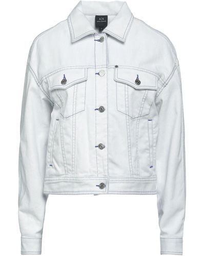 Armani Exchange Denim Outerwear - White