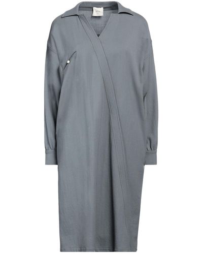 Alysi Midi Dress Virgin Wool, Elastane - Gray