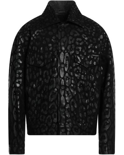 Dolce & Gabbana Denim Outerwear - Black