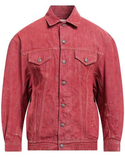 R13 Denim Outerwear - Red