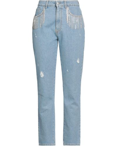 Chiara Ferragni Pantalon en jean - Bleu